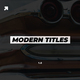 Modern Titles &amp; Lower Thirds | After Effects - VideoHive Item for Sale