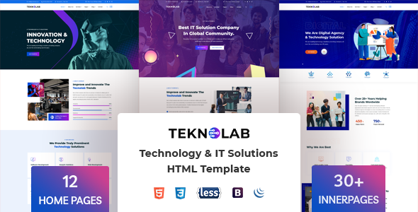 Extraordinary Teknolab - Technology & IT Solutions HTML Template