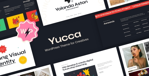Yucca - WordPress Theme & Personal Portfolio for Creatives
