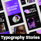Typography Stories Pack - VideoHive Item for Sale