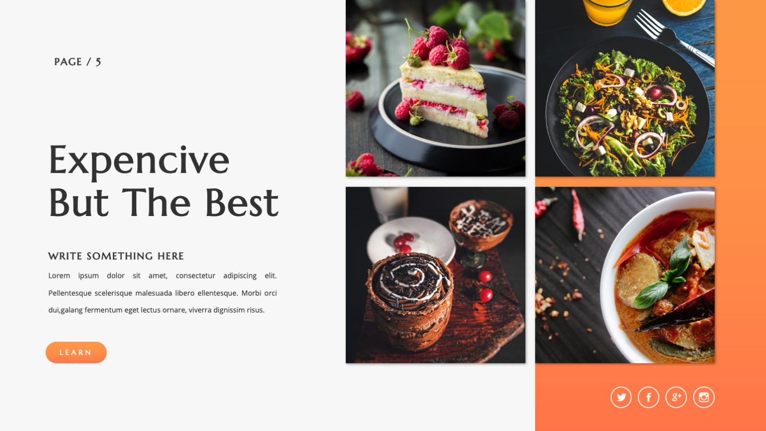 Delicious Powerpoint Presentation Template, Presentation Templates