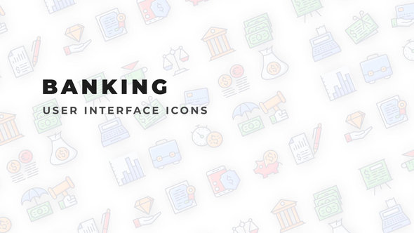 Banking - User Interface Icons