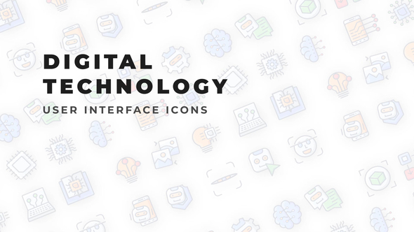 Digital technology - User Interface Icons