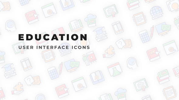 Education - User Interface Icons