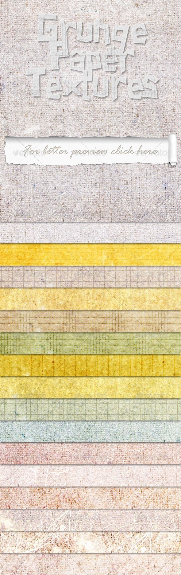 Grunge Paper Set 1 - Paper Textures