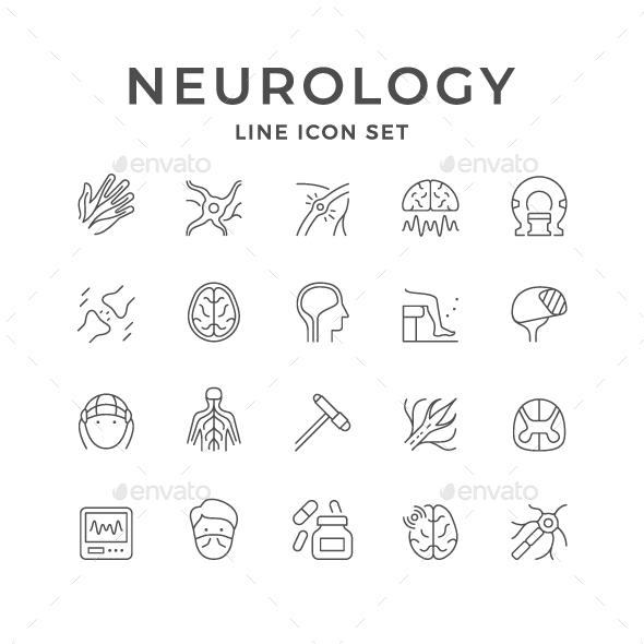 [DOWNLOAD]Set Line Icons of Neurology