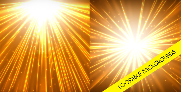 Rays Loopable Background