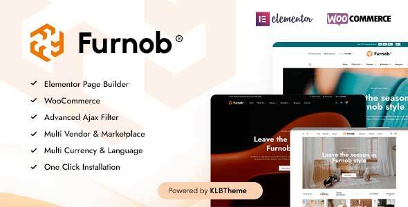Furnob - Furniture Store WooCommerce Theme