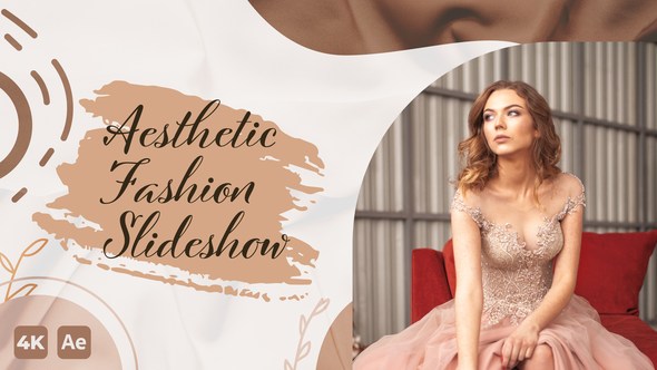 Aesthetic Fashion Slideshow | After Effects