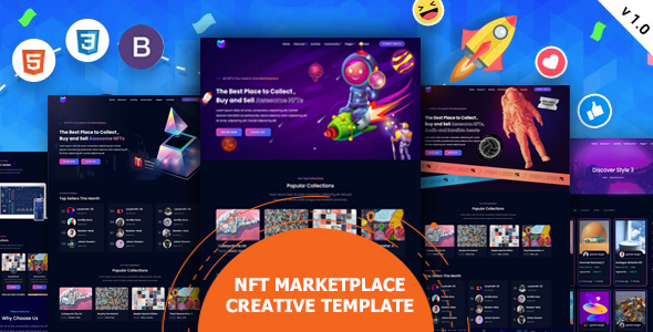 Beautiful Netfomix - NFT Marketplace