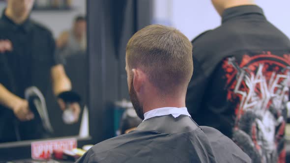 Drying Hair with a Hair Dryer alt