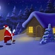 Christmas Animated Card Santa Claus In The Forest 3 - VideoHive Item for Sale