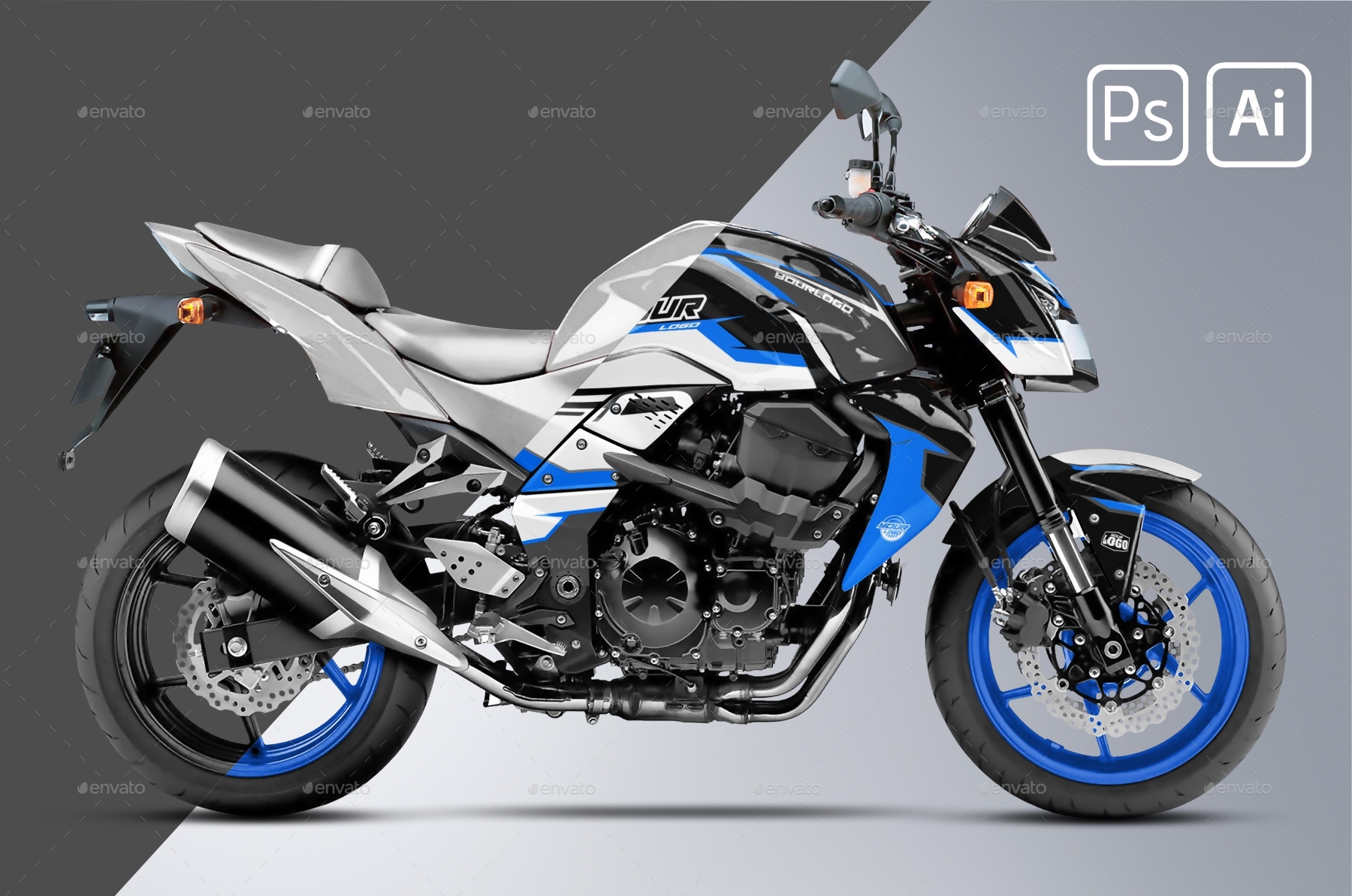 Kawasaki Z750 Projects :: Photos, videos, logos, illustrations and branding  :: Behance