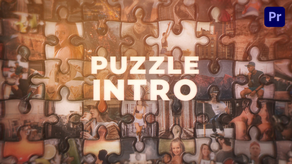 Cinematic Puzzle Intro - Premiere Pro