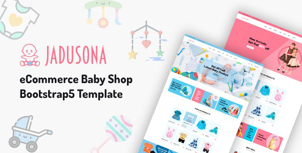 Extraordinary Jadusona - Baby Shop HTML Template