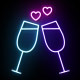 Valentine’s Neon Elements - VideoHive Item for Sale