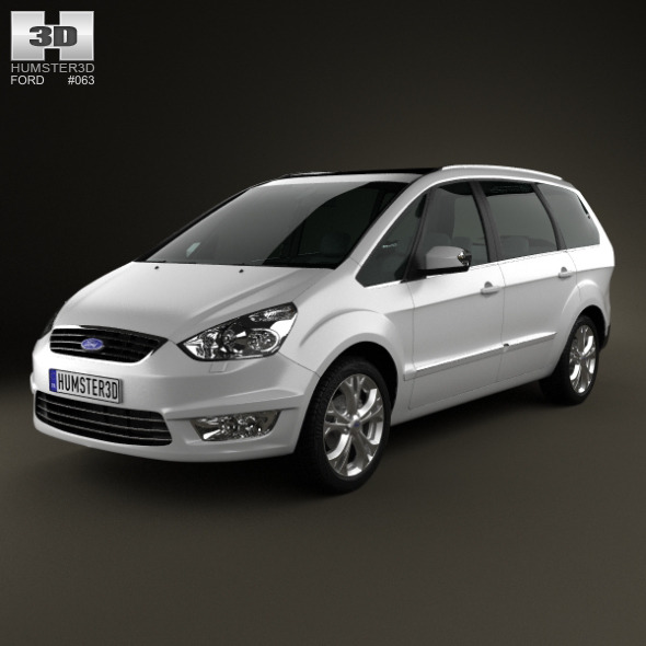 Ford Galaxy (Mk3) 2012 - 3DOcean Item for Sale
