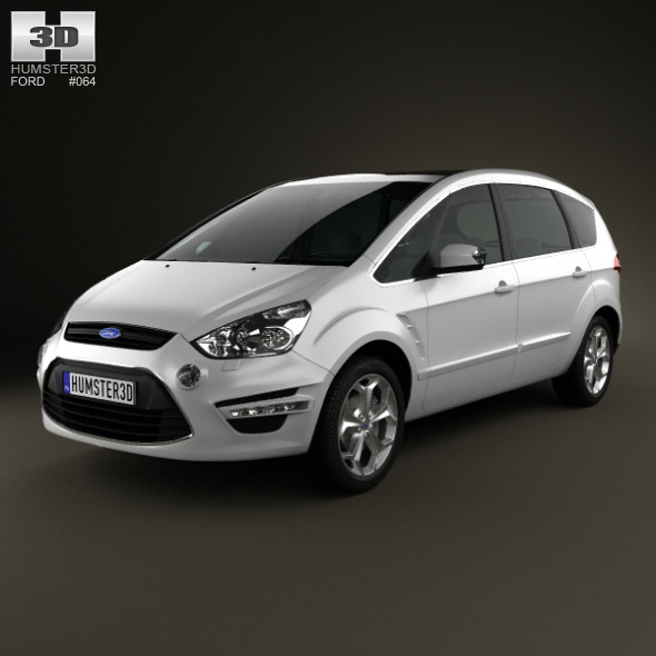 Ford S-Max 2012 - 3DOcean Item for Sale