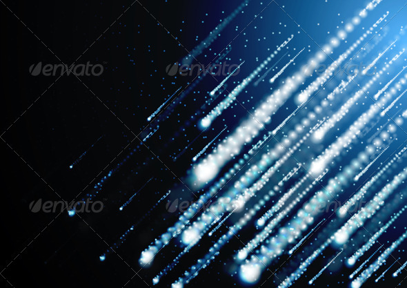 Abstract blue vector background - Backgrounds Decorative