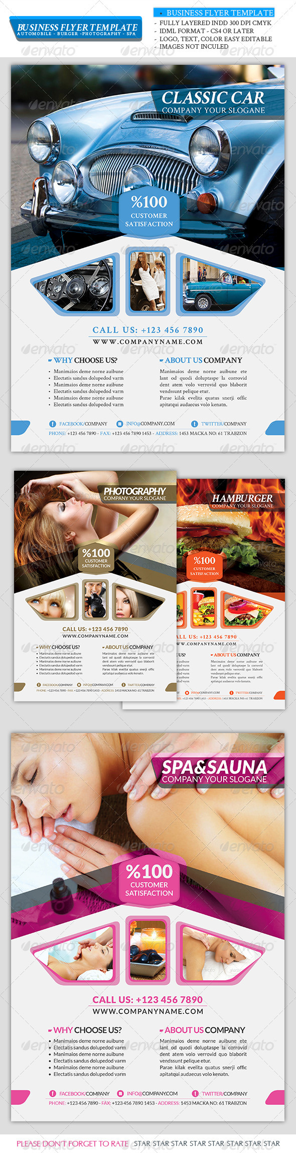 Business Flyer Template Vol 2 - Corporate Flyers