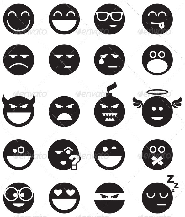 Black Smiles - Characters Icons