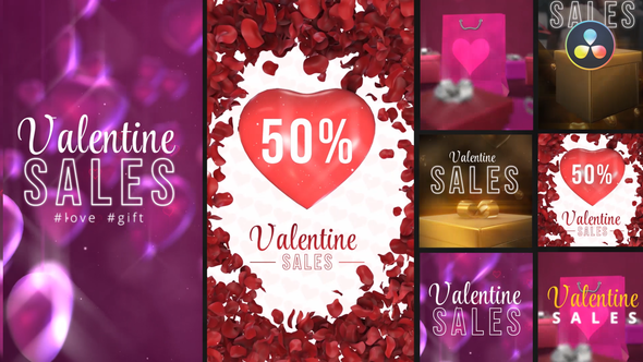 Valentine Sales Stories Pack