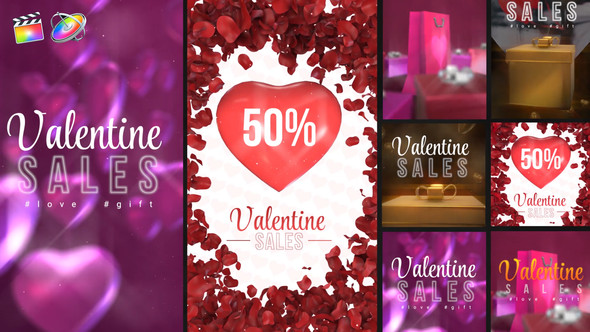 Valentine Sales Stories Pack