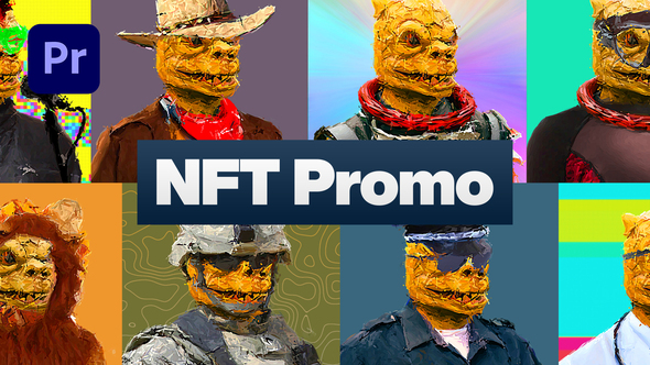 NFT Collection Promo for Premiere Pro