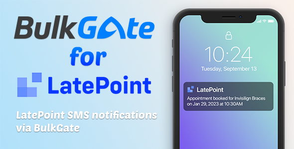 BulkGate for LatePoint (SMS Addon)