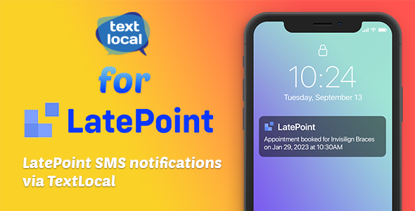 TextLocal for LatePoint