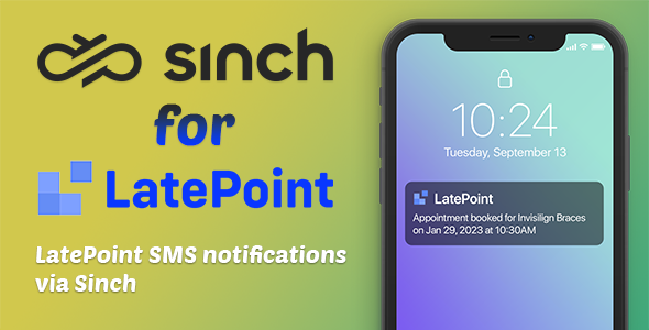 Sinch for LatePoint