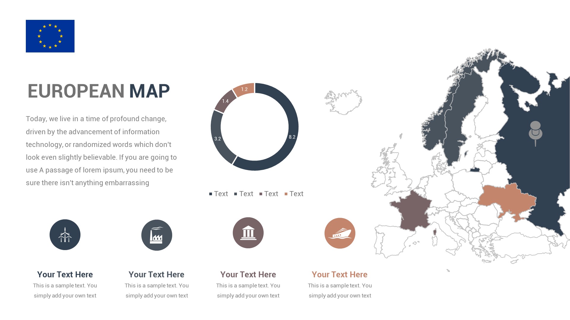 Editable Data Charts PowerPoint Presentation Template, Presentation ...
