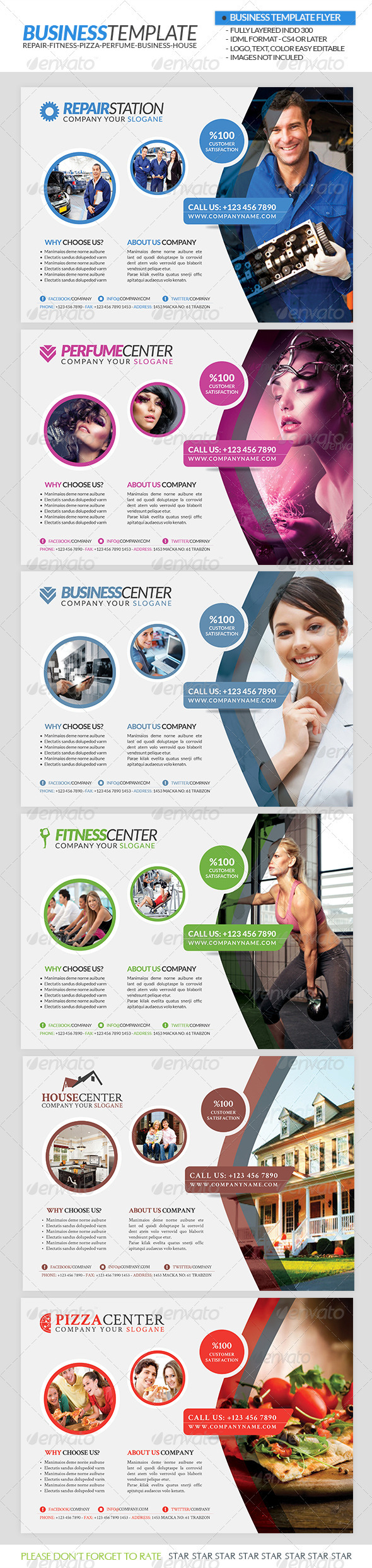Business Flyer Template - Corporate Flyers