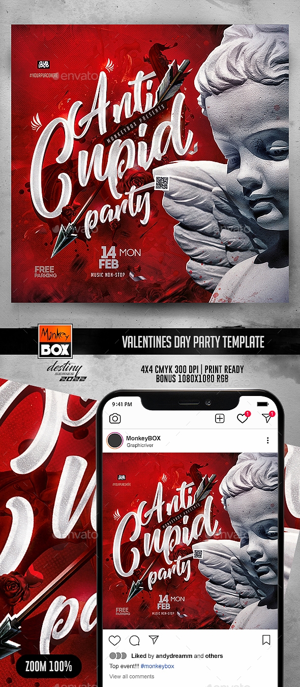 Valentines Day Party Template