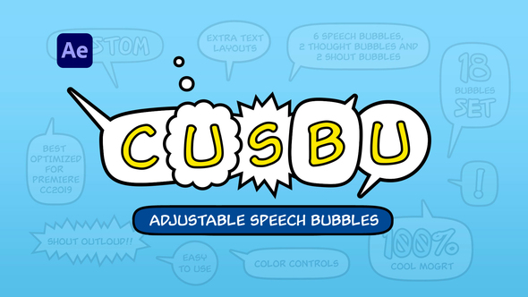 Speech Bubbles - Adjustable