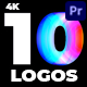 Glitch Logos for Premiere Pro - VideoHive Item for Sale