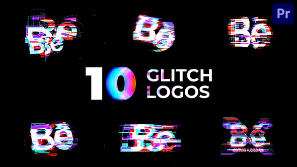 Glitch Logos for Premiere Pro
