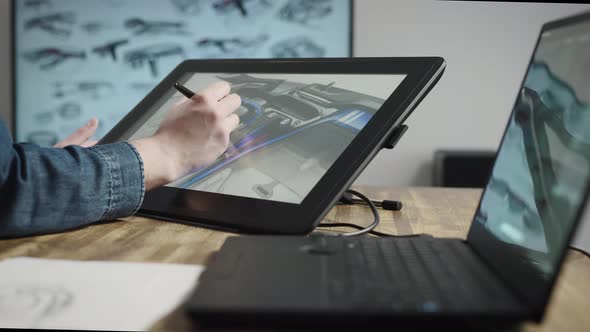 An Industrial Designer Develops a New Car Interior Concept alt