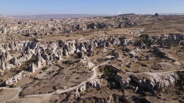 Aerial View Cappadocia Landscape alt