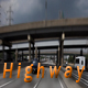 Highway With Airplane Full HD - VideoHive Item for Sale