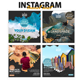 Instagram Post Template Adventure