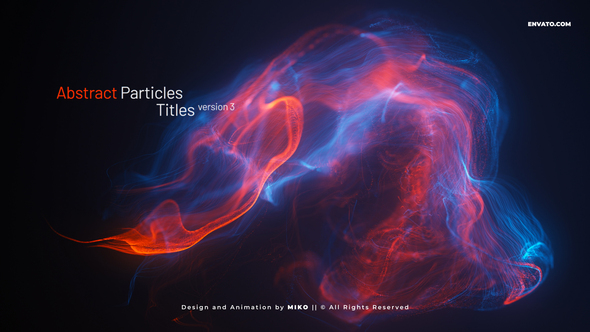 Abstract Particles Titles V3