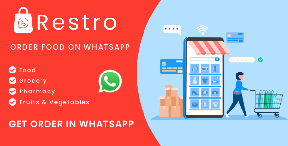 Restro - SaaS WhatsApp food ordering system