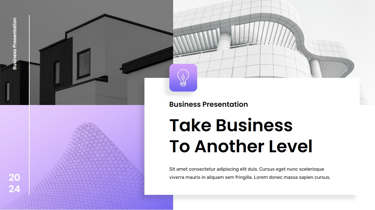 Gradient Purple Creative Modern Simple Business Plan, Presentation ...
