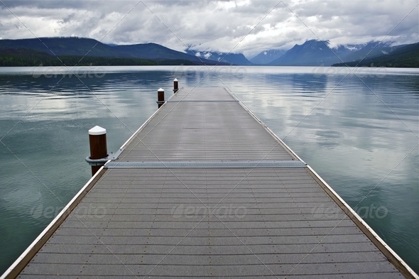Lake McDonald Montana - Stock Photo - Images