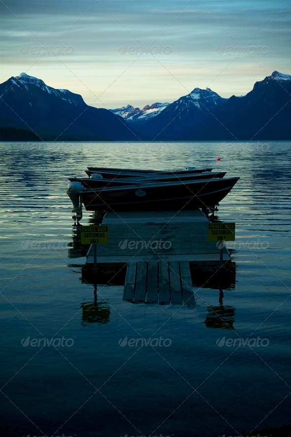 Mountain Lake - Stock Photo - Images