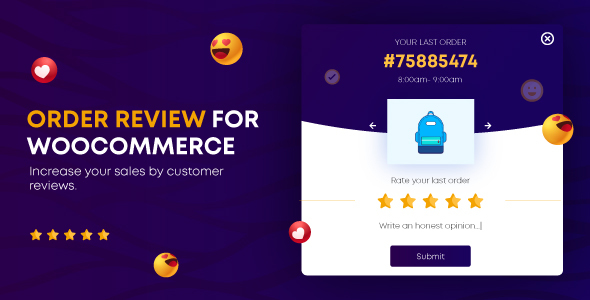 Order Reviews for WooCommerce
