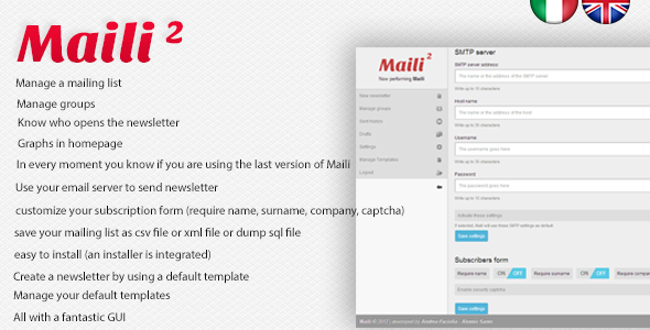 Maili 2 - Newsletter System - CodeCanyon Item for Sale