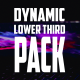 Dynamic Lower Third Pack for FCPX