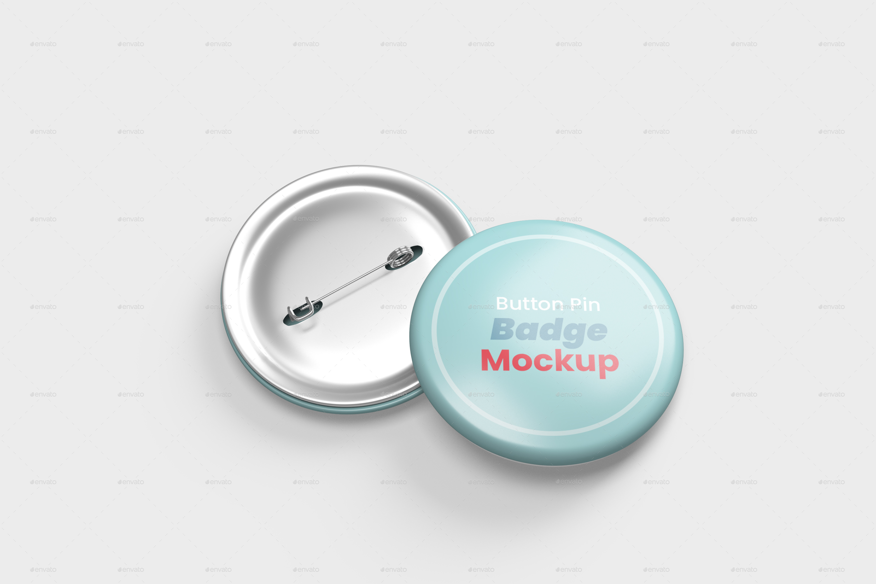 Pin Badge Mockup, Graphics | GraphicRiver